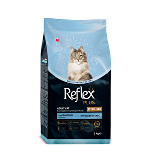 Hipoalerjenik Kısırlaştırılmış / Sterilised Somonlu Yetişkin Kedi Maması 8 Kg