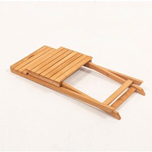 6+1 Minderli Balkon Bahçe Mutfak Bistro Set Katlanır Masa-sandalye - Antrasi̇t