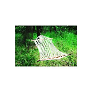 Relax Ipek Hamak Çift Kişilik Çift Kat Makrome Salıncak Hamak