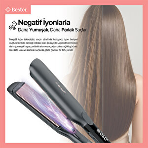 Bester S9100 Proluxe 260°c Keratin Protect Geniş Plakalı Saç Düzleştirici