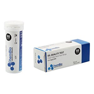 Chembio Yağ Kalite Analiz Test Stribi
