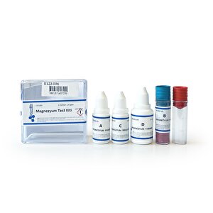 Chembio Magnezyum Test Kiti 70 Test Titrimetrik 2.4 Ppm/damla