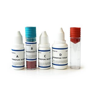 Chembio Magnezyum Test Kiti 70 Test Titrimetrik 2.4 Ppm/damla