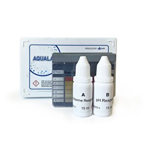 Chembio Ph Ve Klor Test Kiti Havuz 0-5mg/l(ppm) Klor Ve 6.8-8.2 Ph