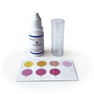 Chembio Ph Test Kiti 6.8-8.2 Kolorimetrik 100 Test Su Havuz Akvaryum Ph Ölçer