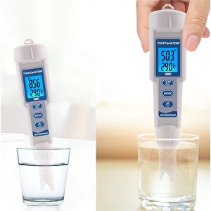 Aek-tech Ph-3508 4'ü 1 Arada Ph Metre Tds Ec Ve Sıcaklık Ölçer