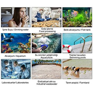 Aek-tech Ph-3508 4'ü 1 Arada Ph Metre Tds Ec Ve Sıcaklık Ölçer