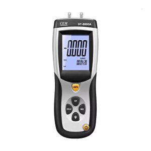 Dt-8890 Dijital Fark Basınç Ölçer Manometre