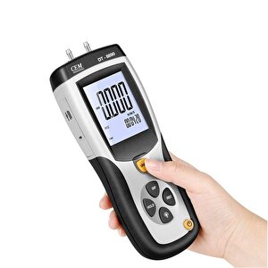 Dt-8890 Dijital Fark Basınç Ölçer Manometre