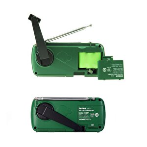 Degen De-13 Solar Radyo Krank Dinamo Fm Mw Sw1 Sw2