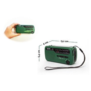 Degen De-13 Solar Radyo Krank Dinamo Fm Mw Sw1 Sw2