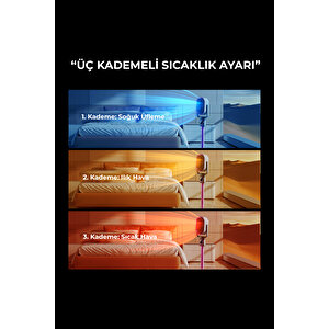 Robo Teleskopik Ayaklı Isıtıcı