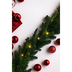 Yılbaşı 160 Cm Büyük Boy Çam Garland Işıklı Set Led
