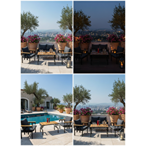 Hexa Lounge Dış Mekan Oturma Takımı