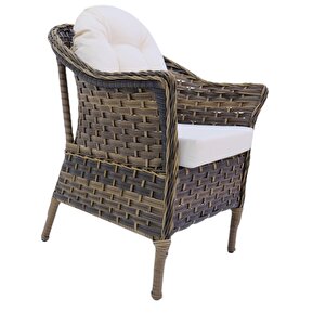 Orkide Rattan Bahçe Mobilya Takımı 2 1 1 Masa