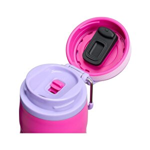 The Iceflow Twist Flip Pembe 0.47 Çelik Termos