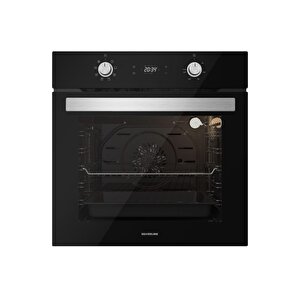 Silverline Siyah Cam Ankastre Set 5 Yıl Garanti (3420 Classy 60+cs5343b01+bo6504b01)