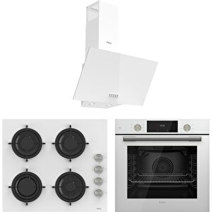 White Duplin Ankastre Set( D087+cs206+qms63cb )