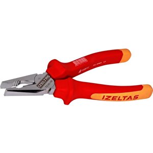 İzeltaş 200mm 1000v İzoleli̇ Elektri̇kçi̇ Kombi̇ne Pense