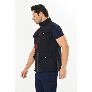 Softshell Siyah Yelek M