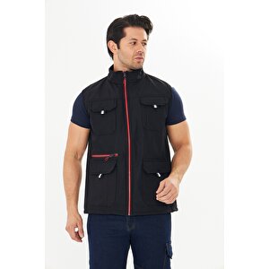 Softshell Siyah Yelek S