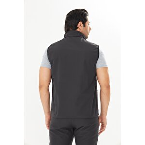 Orange Safety Softshell Füme Yelek