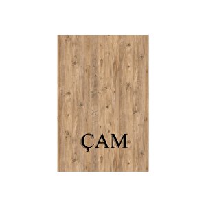 5 Raflı Metal Köşe Kitaplık Rafı Dekoratif Aksesuar Rafı Çam