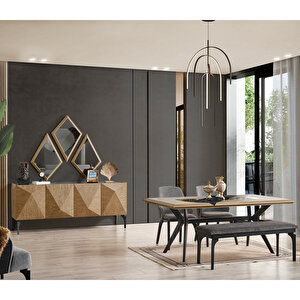 Piramit Yemek Odası Takımı