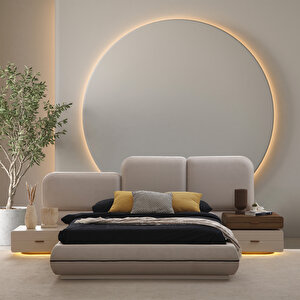 Eymense Valencia Yatak Odası Takımı Cam Kapaklı