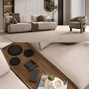 Molde Koltuk Takımı 3+1+ara Sehpa Modülü