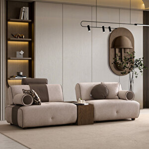 Eymense Molde Koltuk Takımı 3+3+1+ara Sehpa Modülü