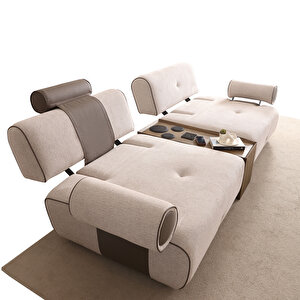 Eymense Molde Koltuk Takımı 3+3+1+ara Sehpa Modülü