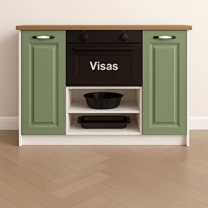 Vi̇sas Concept 140 Cm Doğa Çok Amaçli Dolap