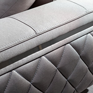 Eymense Voyager Üçlü Koltuk Gri