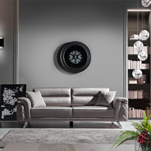 Eymense Voyager Üçlü Koltuk Gri