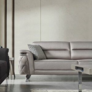 Eymense Voyager Üçlü Koltuk Gri