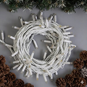 Helios Dış Mekan Ip65 Yılbaşı Led 10mt Eklenebilir Günışığı Beyaz Flanş