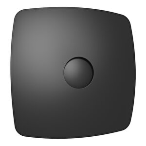 Fine 100 Dekoratif Mat Siyah Banyo Tuvalet Havalandırma Fanı 100 M3