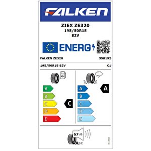 195/50 R15 Tl 82v Ziex Ze320 Yaz Lastiği (üretim Tarihi:2025)