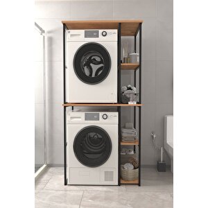 Çamaşır Makinesi Dolabı Kurutma Makinesi Dolabı Metal Banyo Dolabı Mısra Çam