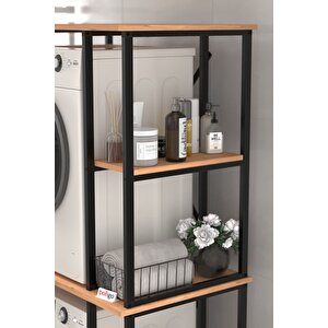 Çamaşır Makinesi Dolabı Kurutma Makinesi Dolabı Metal Banyo Dolabı Mısra Çam