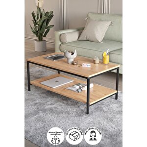 Orta Sehpa Yan Sehpa Dekoratif Sehpa Metal Sehpa Athena Çam