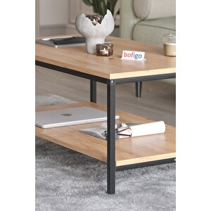 Orta Sehpa Yan Sehpa Dekoratif Sehpa Metal Sehpa Athena Çam