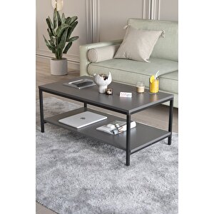 Bofigo Orta Sehpa Yan Sehpa Dekoratif Sehpa Metal Sehpa Athena Antrasit