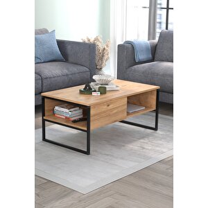 Orta Sehpa Yan Sehpa Dekoratif Sehpa Metal Sehpa Zeus Çam