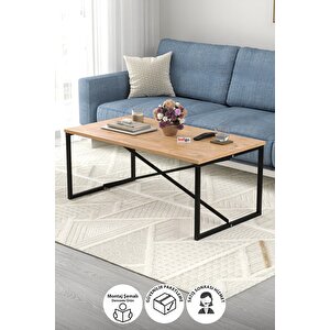 Orta Sehpa Yan Sehpa Dekoratif Sehpa Metal Sehpa Hermes Çam