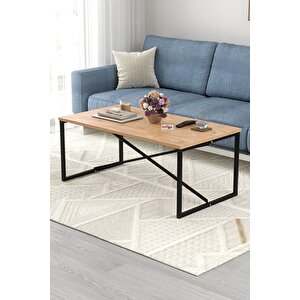 Bofigo Orta Sehpa Yan Sehpa Dekoratif Sehpa Metal Sehpa Hermes Çam