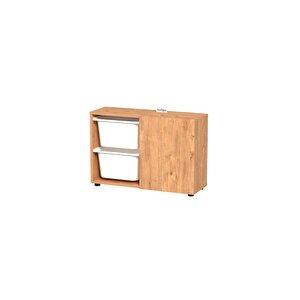 Sepetli Dolap Çok Amaçlı Dolap Oyuncak Dolabı Sıla Çam