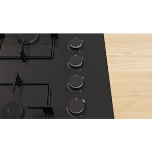 Siemens Eo7c6pp30o Iq300 Gazlı Ocak 67 Cm Sert Cam Siyah