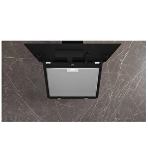 Siemens Lc66kpj60t Iq300 Duvar Tipi Davlumbaz 60 Cm Siyah Cam Siyah